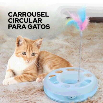 CARROUSEL CIRCULAR PARA GATOS