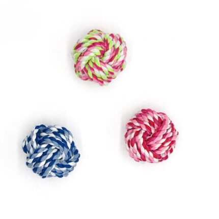 BOLA DE CUERDA DE ALGODÓN-SMALL-6,5 Cm